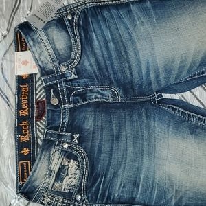 Rock Revival Rosewood Easy Straight Leg Jeans